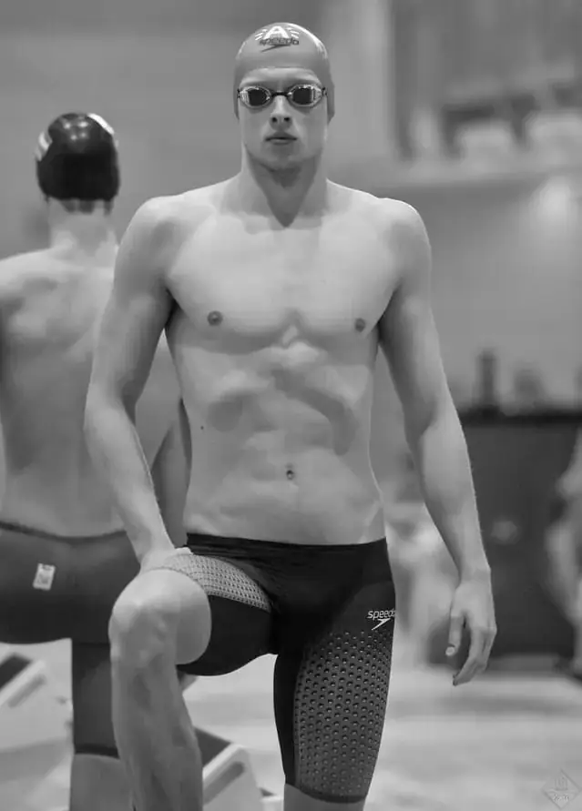 Portret van Jesse, hoofdlesgever van JDSwimming